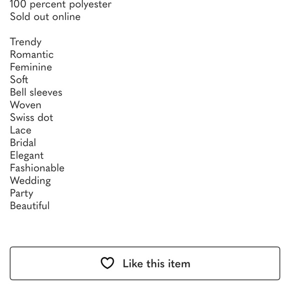 EUC Lulu's White Swiss Dot Lace Bell Sleeve Romper size Small - Picture 3 of 13